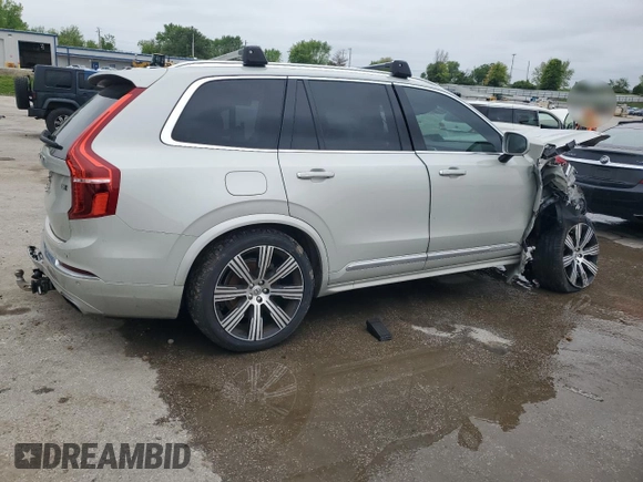 2020 Volvo XC90 Inscription with VIN YV4A221LXL1607974, listed as a Copart auction lot 55291265 with Not provided miles and Salvage title. Bid and sale history available at DreamBid. Image 3.