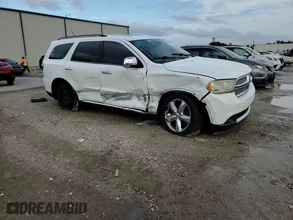 2013 Dodge Durango Citadel with VIN 1C4SDHET1DC647459, listed as a Copart auction lot 79334844 with 151,560 mi miles and Salvage Title. Bid and sale history available at carsss.com. Image 11.