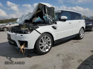 2019 Land Rover Range Rover Sport HSE with VIN SALWR2RV8KA814865, listed as a Copart auction lot 52390825 with 45,795 mi miles and Salvage Title. Bid and sale history available at carsss.com. Image 1.