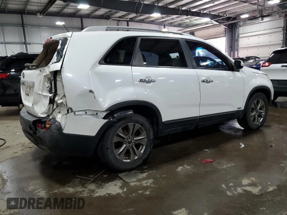 2011 Kia Sorento LX with VIN 5XYKTDA20BG167379, listed as a Copart auction lot 49333405 with 168,330 mi miles and Salvage Title. Bid and sale history available at carsss.com. Image 3.