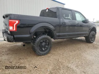 2016 Ford F-150 XL with VIN 1FTEW1CG9GFA15686, listed as a Copart auction lot 45207565 with 154,584 mi miles and Salvage Title. Bid and sale history available at carsss.com. Image 3.