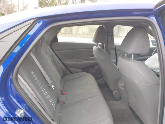 2023 Hyundai Elantra SEL with VIN KMHLM4AG7PU478404, listed as a IAAI auction lot 41737112 with 52,562 mi miles. Bid and sale history available at carsss.com. Image 8.
