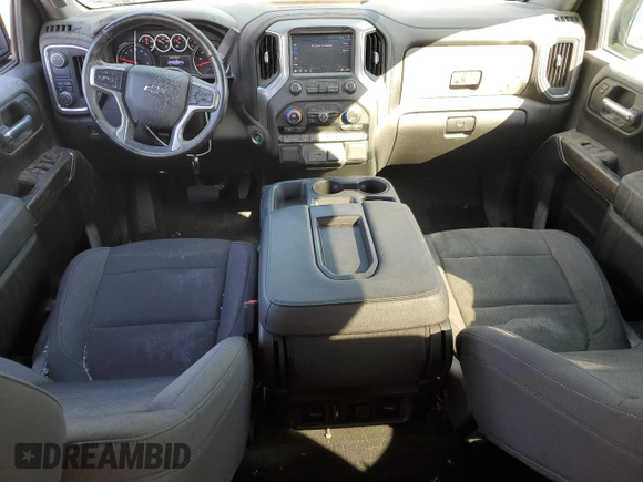2021 Chevrolet Silverado 1500 RST with VIN 1GCPWDED5MZ392314, listed as a Copart auction lot 75276924 with 43,620 mi miles and Salvage Title. Bid and sale history available at carsss.com. Image 8.