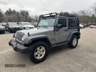 2013 Jeep Wrangler Sport with VIN 1C4AJWAG7DL605881, listed as a Copart auction lot 53525105 with 214,662 mi miles and Clean Title. Bid and sale history available at carsss.com. Image 2.