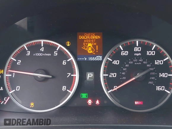 2016 Acura ILX w/Premium/A-SPEC Pkg with VIN 19UDE2F80GA003420, listed as a IAAI auction lot 42023333 with 155,568 mi miles. Bid and sale history available at carsss.com. Image 7.