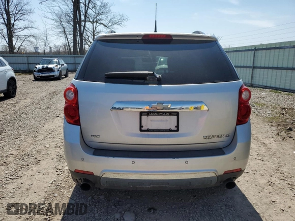 2011 Chevrolet Equinox 2LT with VIN 2CNFLNE52B6449415, listed as a Copart auction lot 54055555 with 25,311 mi miles and Clean Title. Bid and sale history available at DreamBid. Image 6.