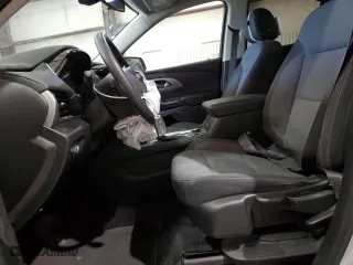 2021 Chevrolet Traverse LS with VIN 1GNERFKWXMJ263118, listed as a Copart auction lot 49945675 with 55,716 mi miles and Salvage Title. Bid and sale history available at carsss.com. Image 7.