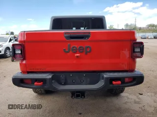 2024 Jeep Gladiator Rubicon z VIN 1C6JJTBG7RL105165, wystawiony jako Copart lot #57459125 z przebiegiem 2 092 mil mil oraz Szkoda całkowita • Salvage title. Historia ofert i sprzedaży dostępna na DreamBid. Obrazek 6.