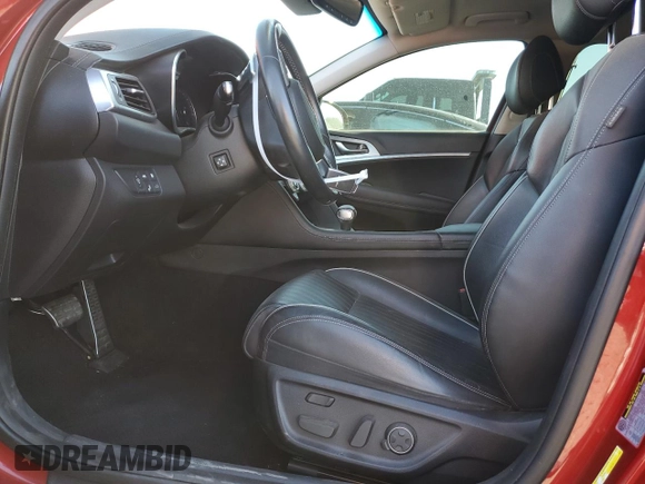 2019 Genesis G70 3.3T Advanced with VIN KMTG54LE2KU027924, listed as a Copart auction lot 42435405 with 47,200 mi miles and Salvage Title. Bid and sale history available at carsss.com. Image 7.