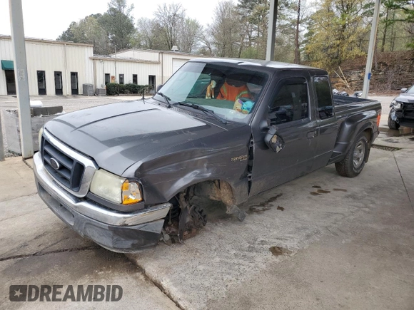 2004 Ford Ranger XL Fleet with VIN 1FTYR44U54PA27334, listed as a Copart auction lot 51321095 with 203,618 mi miles and Salvage Title. Bid and sale history available at DreamBid. Image 1.