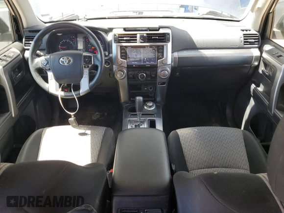2022 Toyota 4Runner SR5 with VIN JTEMU5JR2N6008066, listed as a Copart auction lot 66622614 with 24,378 mi miles and Salvage title. Bid and sale history available at DreamBid. Image 8.