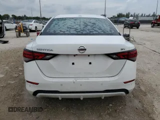 2021 Nissan Sentra SV with VIN 3N1AB8CV6MY295933, listed as a Copart auction lot 50531585 with 80,706 mi miles and Non Repairable. Bid and sale history available at carsss.com. Image 6.
