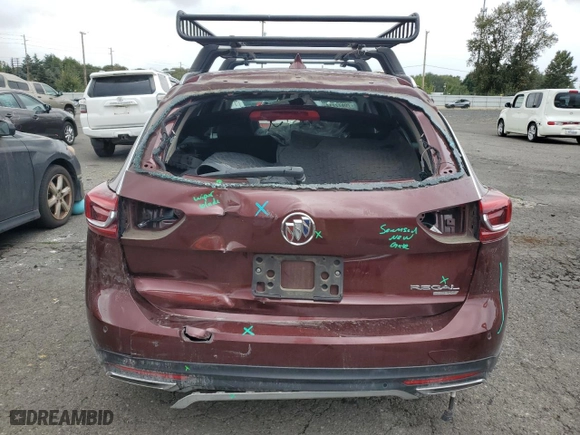 2019 Buick Regal TourX Essence with VIN W04GV8SX2K1030598, listed as a Copart auction lot 70877714 with NaN miles and Salvage Title. Bid and sale history available at carsss.com. Image 6.
