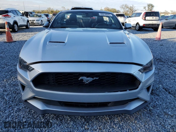 2018 Ford Mustang EcoBoost Premium with VIN 1FATP8UH5J5167021, listed as a Copart auction lot 42618945 with Not Provided miles and Salvage Title. Bid and sale history available at carsss.com. Image 5.