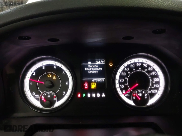 2017 Ram 1500 Tradesman with VIN 3C6JR6DG7HG622291, listed as a IAAI auction lot 42096791 with 47,370 mi miles and . Bid and sale history available at DreamBid. Image 7.