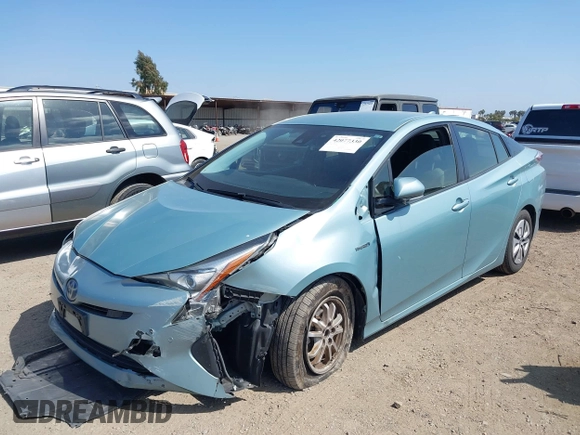 2018 Toyota Prius Two with VIN JTDKBRFU7J3064943, listed as a IAAI auction lot 42077330 with 108,223 mi miles and . Bid and sale history available at carsss.com. Image 6.