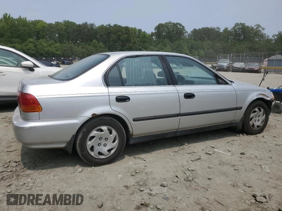 1997 Honda Civic LX z VIN 2HGEJ6677VH573069, wystawiony jako Copart lot #59739065 z przebiegiem 287 987 mil mil oraz Szkoda całkowita • Salvage title. Historia ofert i sprzedaży dostępna na DreamBid. Obrazek 3.