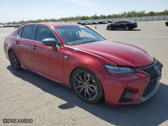 2016 Lexus GS F with VIN JTHBP1BL3GA000689, listed as a Copart auction lot 71687354 with NaN miles and Salvage Title. Bid and sale history available at carsss.com. Image 4.