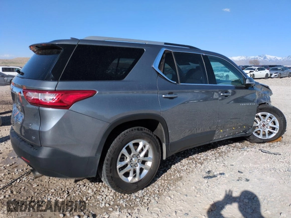 2018 Chevrolet Traverse LT Cloth with VIN 1GNEVGKW9JJ250678, listed as a Copart auction lot 49443935 with 117,518 mi miles and Salvage Title. Bid and sale history available at carsss.com. Image 3.