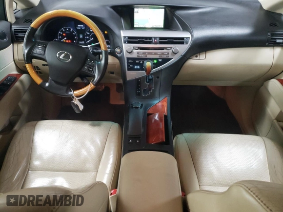 2010 Lexus RX 350 with VIN 2T2BK1BA6AC028239, listed as a Copart auction lot 51818245 with 178,206 mi miles and Salvage Title. Bid and sale history available at carsss.com. Image 8.