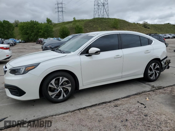 2022 Subaru Legacy Premium with VIN 4S3BWAD62N3004696, listed as a Copart auction lot 58520295 with 43,042 mi miles and Clean title. Bid and sale history available at DreamBid. Image 1.