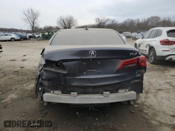 2016 Acura TLX V6 with VIN 19UUB2F39GA003378, listed as a Copart auction lot 43753795 with 83,718 mi miles and Non Repairable. Bid and sale history available at carsss.com. Image 6.