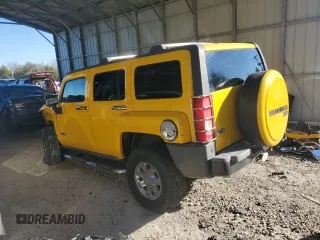 2006 Hummer H3 with VIN 5GTDN136568163593, listed as a Copart auction lot 88664575 with 128,171 mi miles and Salvage Title. Bid and sale history available at DreamBid. Image 2.