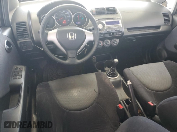 2007 Honda Fit with VIN JHMGD37437S024349, listed as a Copart auction lot 48214645 with 234,761 mi miles and Clean Title. Bid and sale history available at carsss.com. Image 8.