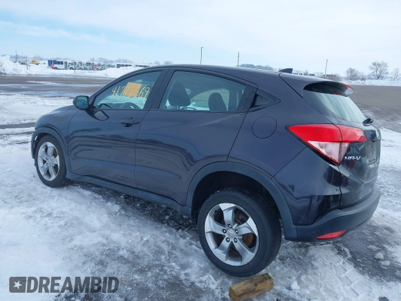 2017 Honda HR-V LX with VIN 3CZRU6H36HM714179, listed as a IAAI auction lot 41745569 with 145,684 mi miles. Bid and sale history available at carsss.com. Image 3.