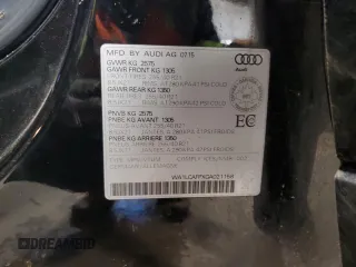 2016 Audi SQ5 3.0T Technik with VIN WA1LCAFPXGA021158, listed as a Copart auction lot 83837454 with 119,449 mi miles and Salvage Title. Bid and sale history available at carsss.com. Image 14.