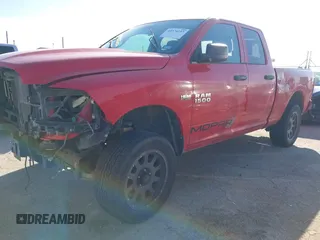 2013 Ram 1500 Express with VIN 1C6RR7FT4DS596240, listed as a IAAI auction lot 40976297 with 118,609 mi miles and . Bid and sale history available at DreamBid. Image 2.