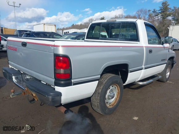 1996 Dodge Ram 1500 with VIN 1B7HC16Y3TJ181980, listed as a IAAI auction lot 41427233 with 126,424 mi miles. Bid and sale history available at carsss.com. Image 4.
