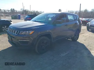 2018 Jeep Compass Sport with VIN 3C4NJDAB5JT480194, listed as a IAAI auction lot 41335645 with 93,640 mi miles and . Bid and sale history available at DreamBid. Image 17.