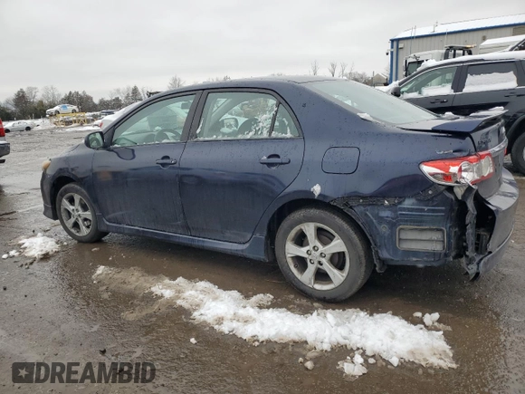 2011 Toyota Corolla L with VIN 2T1BU4EE9BC644226, listed as a Copart auction lot 44941525 with 78,612 mi miles and Salvage Title. Bid and sale history available at carsss.com. Image 2.