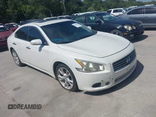 2013 Nissan Maxima SV with VIN 1N4AA5AP1DC815909, listed as a IAAI auction lot 42799348 with 124,634 mi miles and . Bid and sale history available at DreamBid. Image 1.