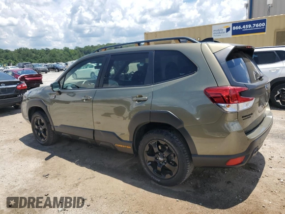 2024 Subaru Forester Wilderness with VIN JF2SKAJC3RH473201, listed as a Copart auction lot 63569115 with 34,033 mi miles and Clean title. Bid and sale history available at DreamBid. Image 2.