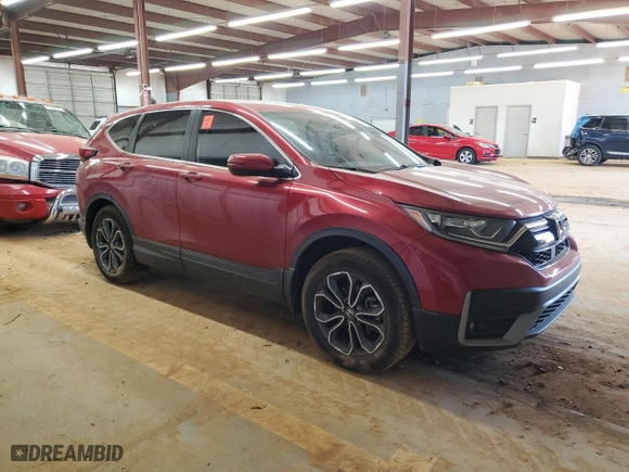 2020 Honda CR-V EX with VIN 2HKRW1H53LH408463, listed as a Copart auction lot 47363425 with 63,523 mi miles and Salvage Title. Bid and sale history available at carsss.com. Image 4.