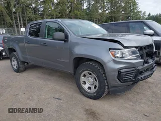 2021 Chevrolet Colorado 4WD Work Truck with VIN 1GCGTBEN2M1105936, listed as a IAAI auction lot 42341533 with 165,596 mi miles and . Bid and sale history available at DreamBid. Image 1.
