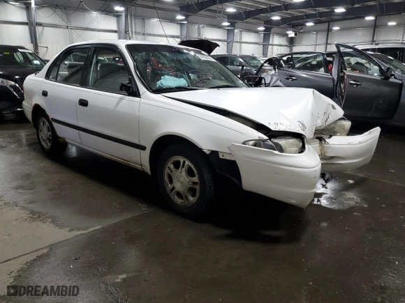 1998 Chevrolet Prizm with VIN 1Y1SK5289WZ439720, listed as a Copart auction lot 84506674 with 135,976 mi miles and Salvage Title. Bid and sale history available at carsss.com. Image 4.