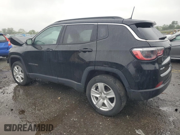 2022 Jeep Compass Latitude с VIN 3C4NJDBB5NT106205, выставлен на аукционе Copart как лот 58038015 с пробегом Не указан миль и Списание • Salvage title. История ставок и продаж доступна на DreamBid. Изображение 2.