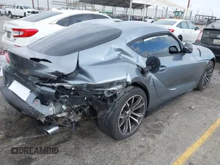 2021 Toyota GR Supra 2.0 with VIN WZ1DB2C07MW039661, listed as a IAAI auction lot 41331765 with 1 mi miles. Bid and sale history available at carsss.com. Image 18.