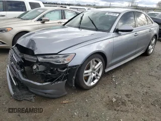 2016 Audi A6 3.0T Prestige with VIN WAUHGAFC6GN158956, listed as a Copart auction lot 36441973 with 67,950 mi miles. Bid and sale history available at carsss.com. Image 1.