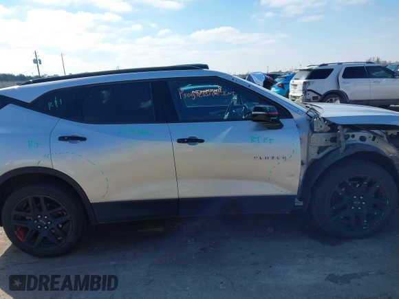 2020 Chevrolet Blazer LT with VIN 3GNKBCRS7LS706668, listed as a IAAI auction lot 41624983 with 103,917 mi miles and . Bid and sale history available at DreamBid. Image 14.