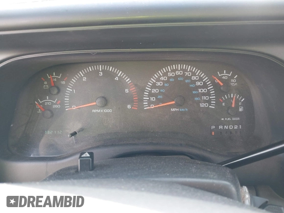1999 Dodge Dakota SLT with VIN 1B7GG22XXXS290116, listed as a IAAI auction lot 41372636 with 132,112 mi miles and . Bid and sale history available at carsss.com. Image 7.