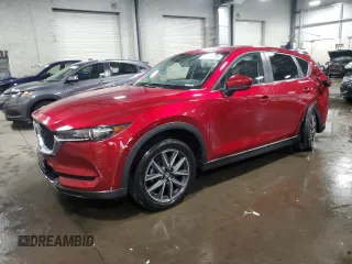 2018 Mazda CX-5 Touring z VIN JM3KFBCM5J0462676, wystawiony jako Copart lot #57892015 z przebiegiem 76 566 mil mil oraz Szkoda całkowita • Salvage title. Historia ofert i sprzedaży dostępna na DreamBid. Obrazek 1.