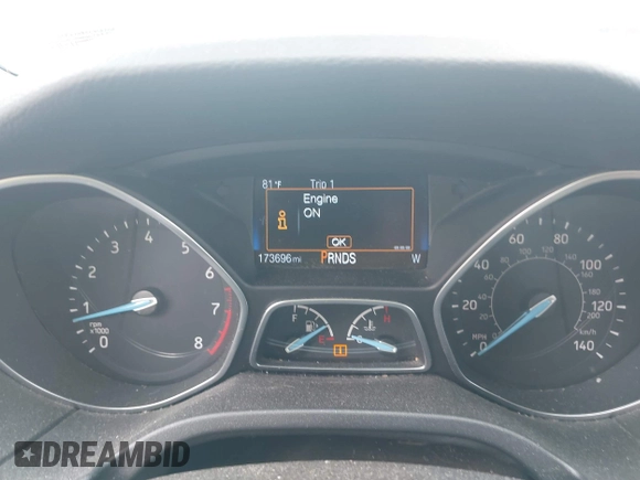 2015 Ford Focus Titanium с VIN 1FADP3J28FL213712, выставлен на аукционе IAAI как лот 42158433 с пробегом 173 696 миль миль и . История ставок и продаж доступна на DreamBid. Изображение 7.