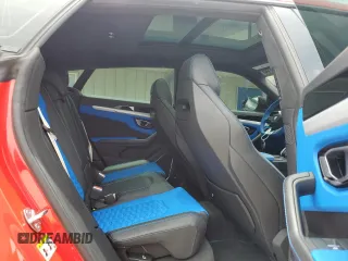 2022 Lamborghini Urus z VIN ZPBUA1ZL0NLA21835, wystawiony jako Copart lot #62020714 z przebiegiem 8344 mil mil oraz Tytuł czysty. Historia ofert i sprzedaży dostępna na DreamBid. Obrazek 11.