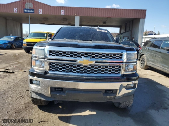 2015 Chevrolet Silverado 1500 LT with VIN 1GCVKREC6FZ191757, listed as a Copart auction lot 46595205 with 136,196 mi miles and Clean Title. Bid and sale history available at carsss.com. Image 5.