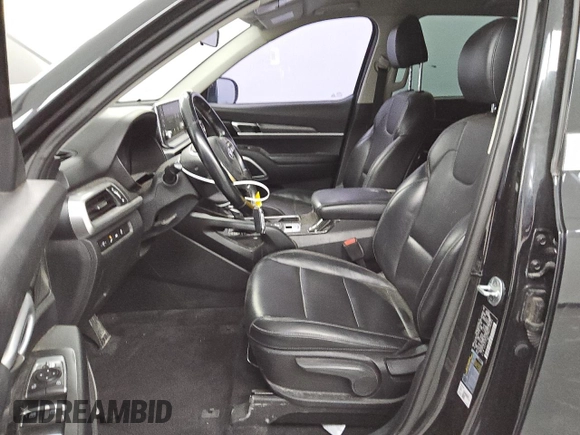 2021 Kia Telluride LX with VIN 5XYP24HC5MG104093, listed as a Copart auction lot 48163265 with 90,302 mi miles and Clean title. Bid and sale history available at DreamBid. Image 7.