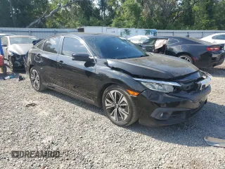 2017 Honda Civic Sedan EX-T with VIN 19XFC1F33HE015779, listed as a Copart auction lot 54258775 with 77,744 mi miles and Non Repairable. Bid and sale history available at carsss.com. Image 4.